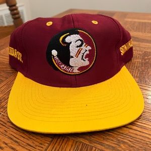 Vintage Florida state seminoles hat with tags/unworn
